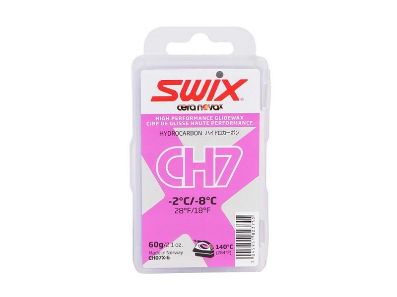 Swix CH7 ljubičasti vosak za skije 60g