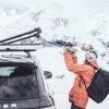 Thule SnowPack Extender crni 7325B krovni nosač skija i snowboarda na izvlačenje