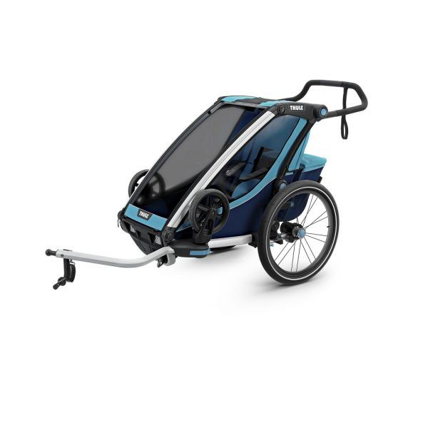Thule Chariot Cross 1 plava dječja kolica za jedno dijete