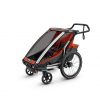 Thule Chariot Cross 1 narančasto/siva dječja kolica za jedno dijete