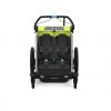 Thule Chariot Sport 2 žuto/plava dječja kolica za dvoje djece