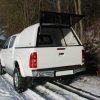 ARB Classic tvrdi pokrov/hardtop/canopy za Toyotu Hilux ekstra kabina 2005-2015, bijeli, hrapavi, povišeni, bez bočnih prozora