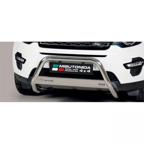 Misutonida Bull Bar Ø63mm inox srebrni za Land Rover Discovery Sport 5 2018 s EU certifikatom
