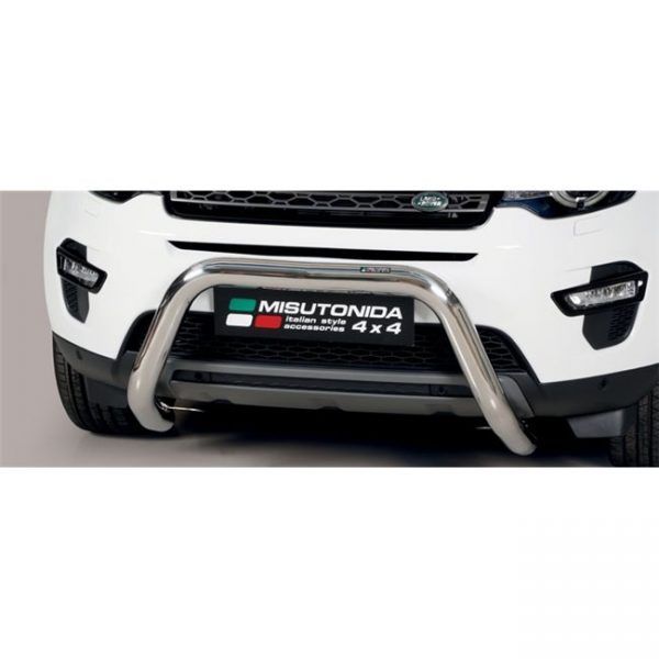 Misutonida Bull Bar Ø76mm inox srebrni za Land Rover Discovery Sport 5 2018 s EU certifikatom
