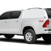 Carryboy tvrdi pokrov/hardtop/canopy neobojani bijeli za pickup Toyota Hilux ekstra cab 2015+ bez bočnih prozora