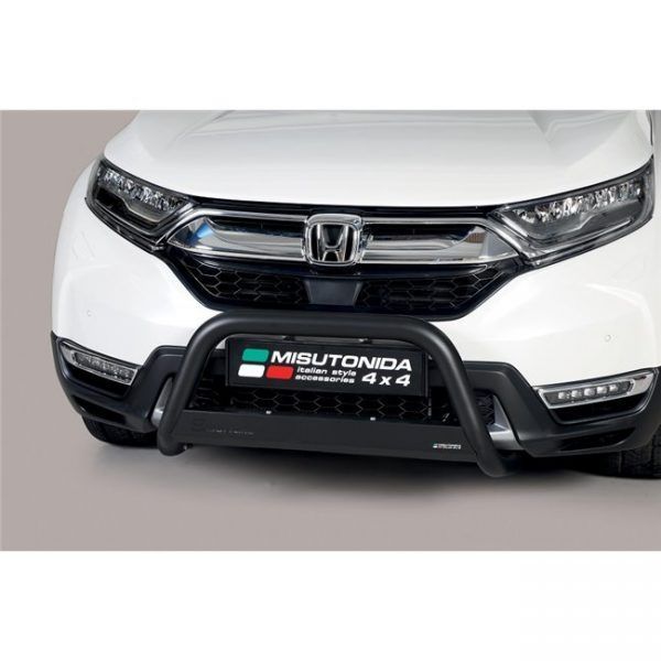 Misutonida Bull Bar Ø63mm inox crni za Honda CR-V Hybrid 2019 s EU certifikatom