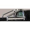 Misutonida Roll Bar Ø76mm inox srebrni za pickup Ford Ranger 2016-2018 i 2019+ double cab s TÜV certifikatom
