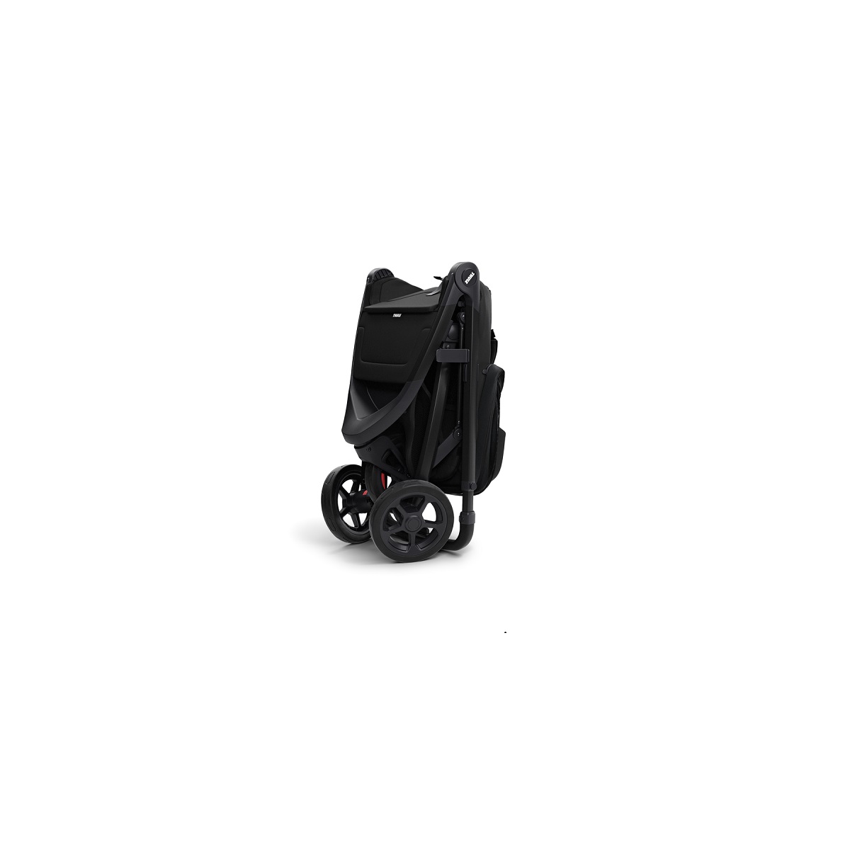 Thule Spring gradska kolica crne boje sa crnim okvirom