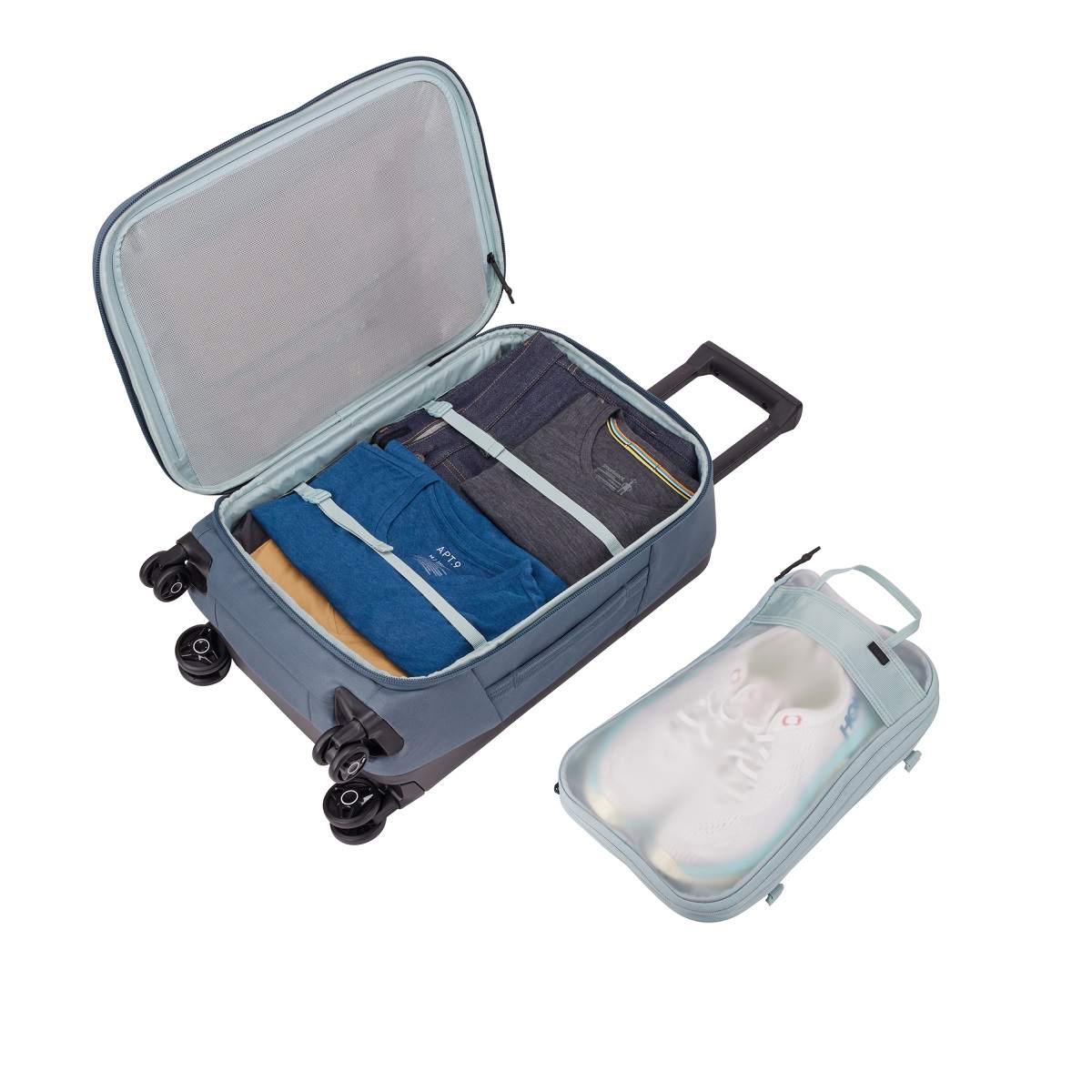 Thule Aion putna torba s kotačima za unos ručne prtljage u zrakoplov plava