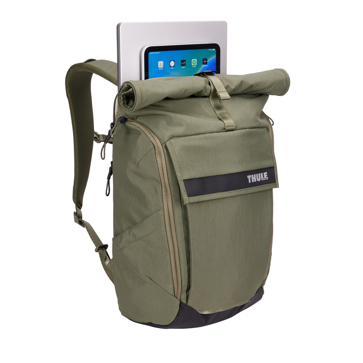 Thule Paramount ruksak za prijenosno računalo 24 L zelene boje