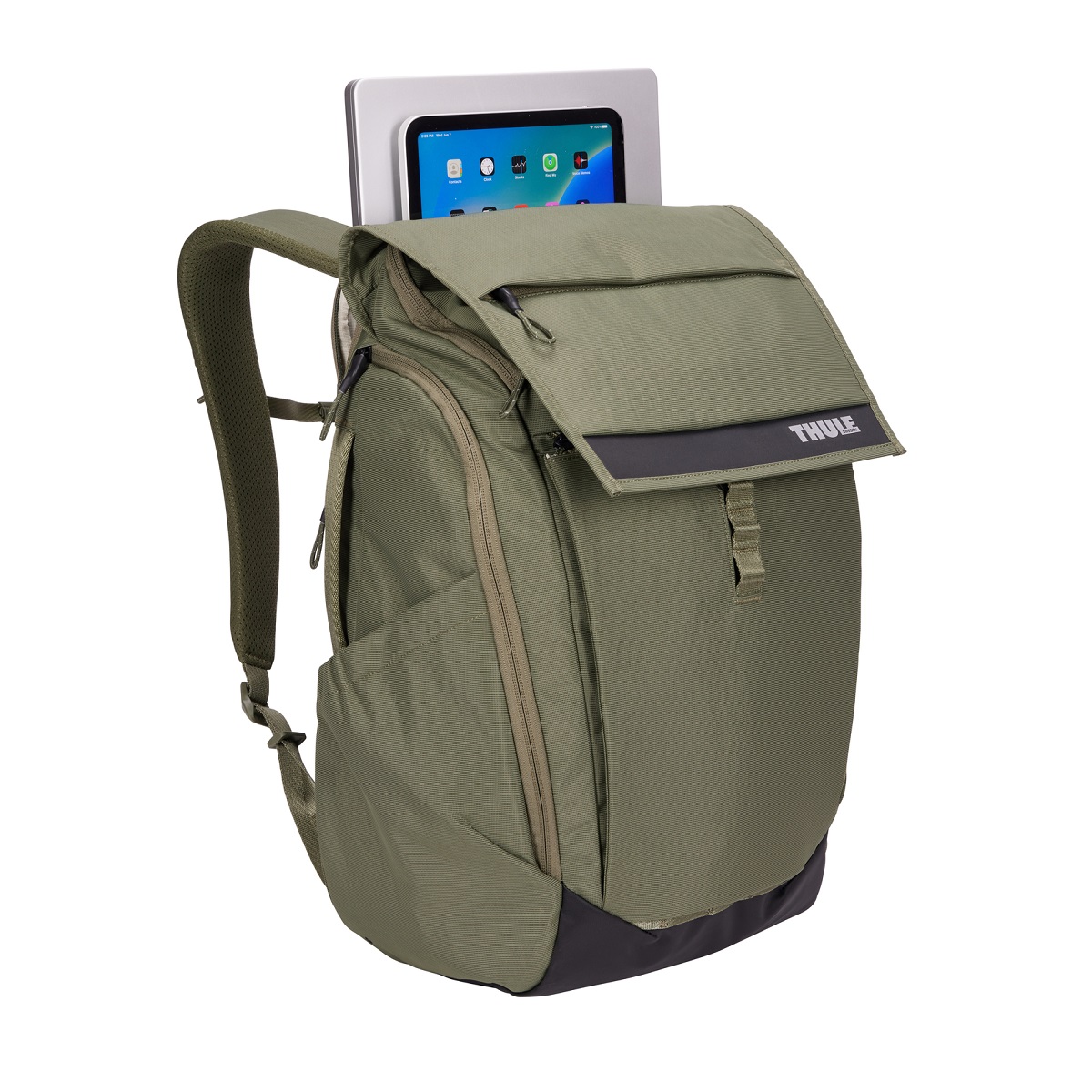 Thule Paramount ruksak za prijenosno računalo 27 L zelene boje