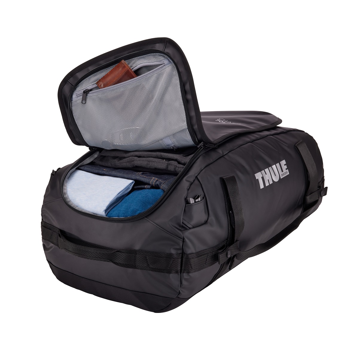 Sportska/putna torba i ruksak 2u1 Thule Chasm 70L crna