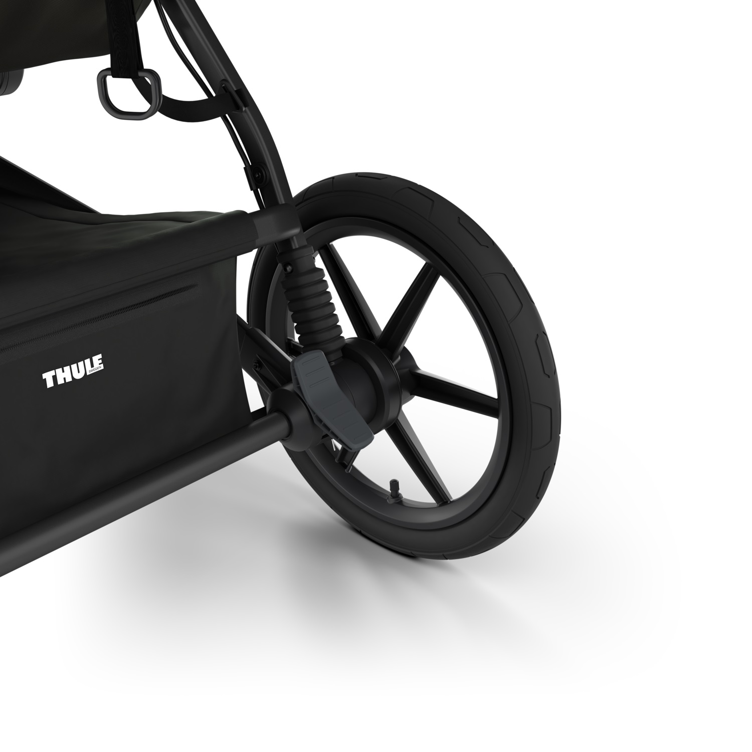 Thule Urban Glide (4 kotača) univerzalna kolica za sve terene crne boje