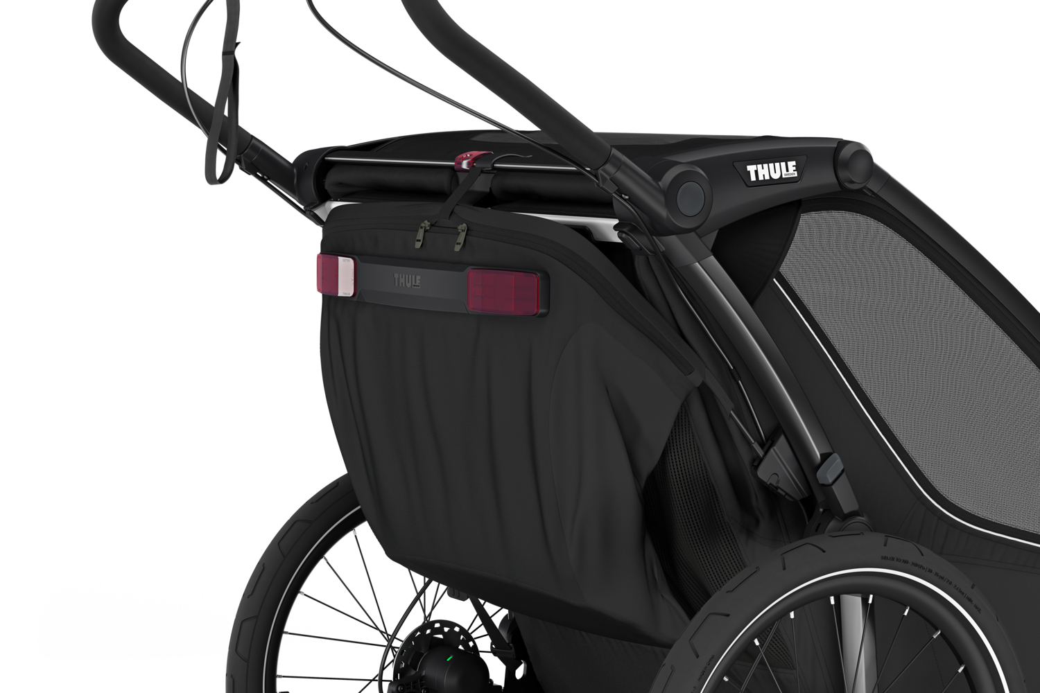 Thule Chariot Sport 2 single multifunkcionalna sportska prikolica za bicikl - 1 dijete, narančasta