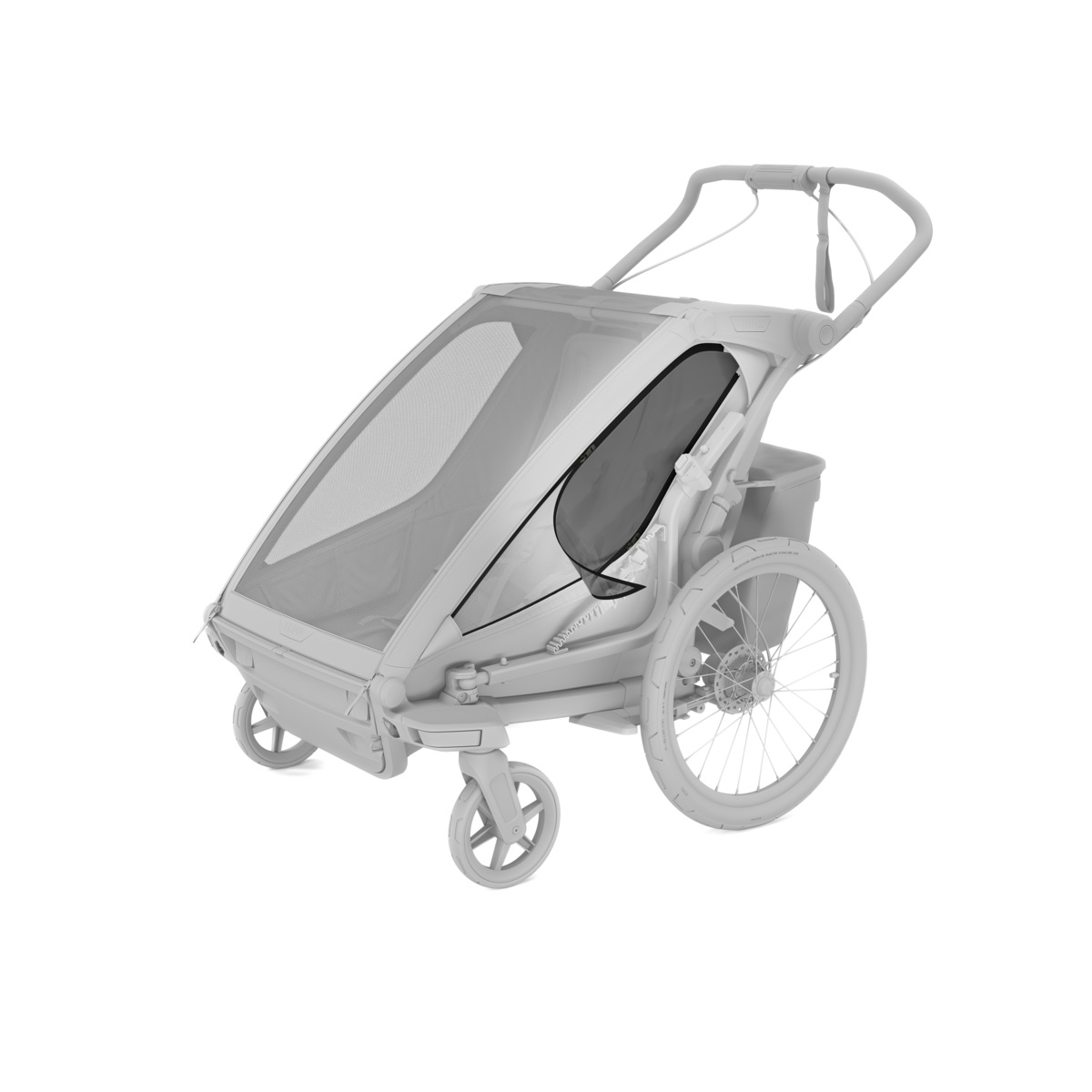 Thule Chariot Sport 2 double multifunkcionalna sportska prikolica za bicikl - 2 djece, narančasta