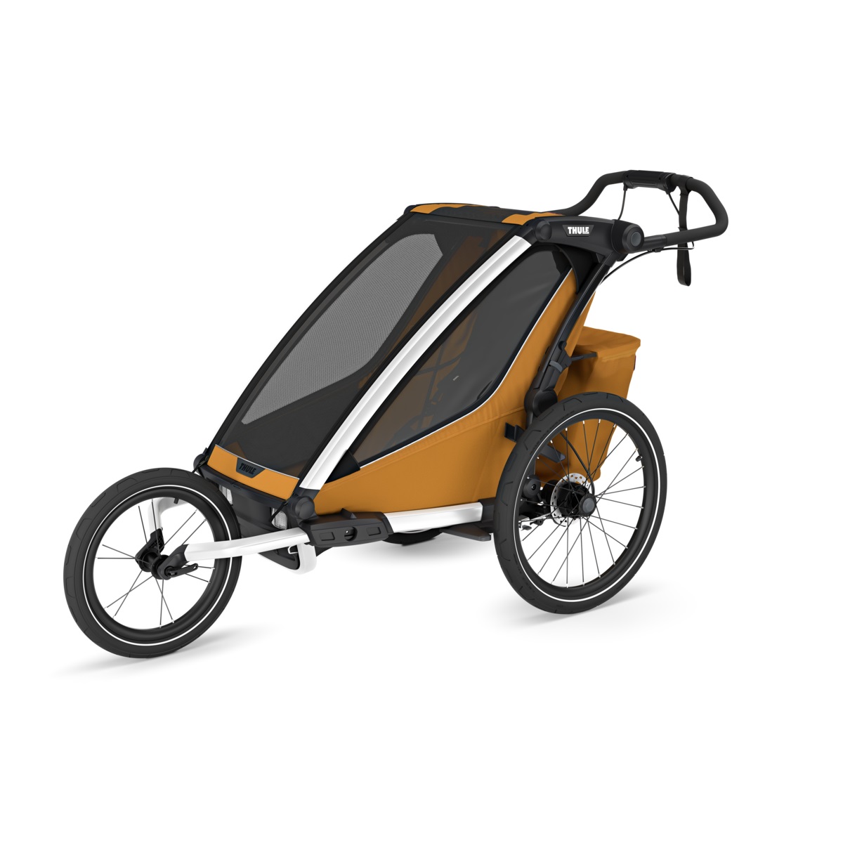 Thule Chariot Sport 2 single multifunkcionalna sportska prikolica za bicikl - 1 dijete, narančasta