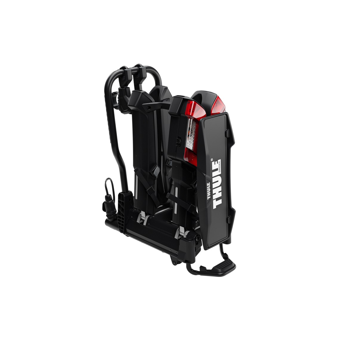 Thule EasyFold 3 - nosač za 2 bicikla koji se postavlja na kuku za vuču - crni