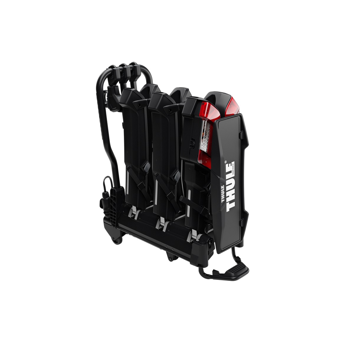 Thule EasyFold 3 - nosač za 3 bicikla koji se postavlja na kuku za vuču - crni