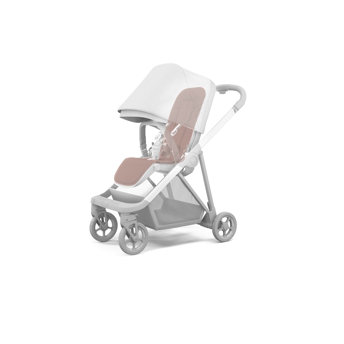 Thule stroller seat liner podloga za dječja kolica - roza