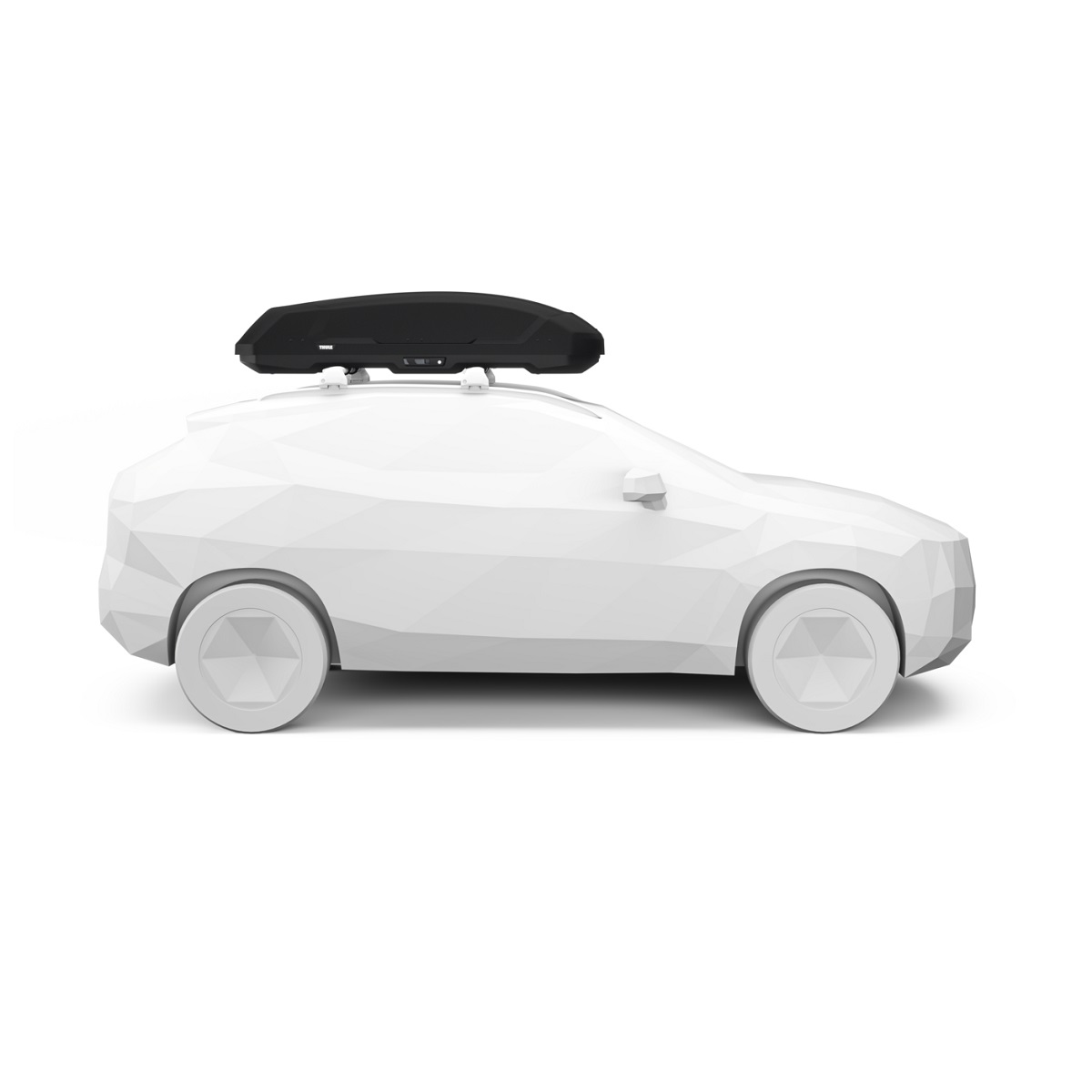 Thule Force 3 Sport (600) crna mat krovna kutija
