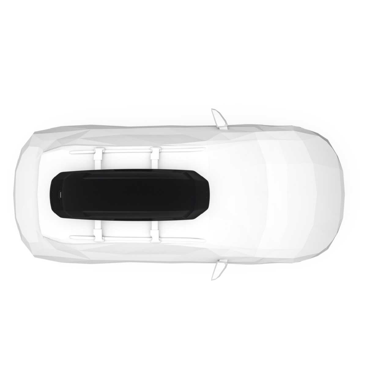 Thule Force 3 Sport (600) crna mat krovna kutija