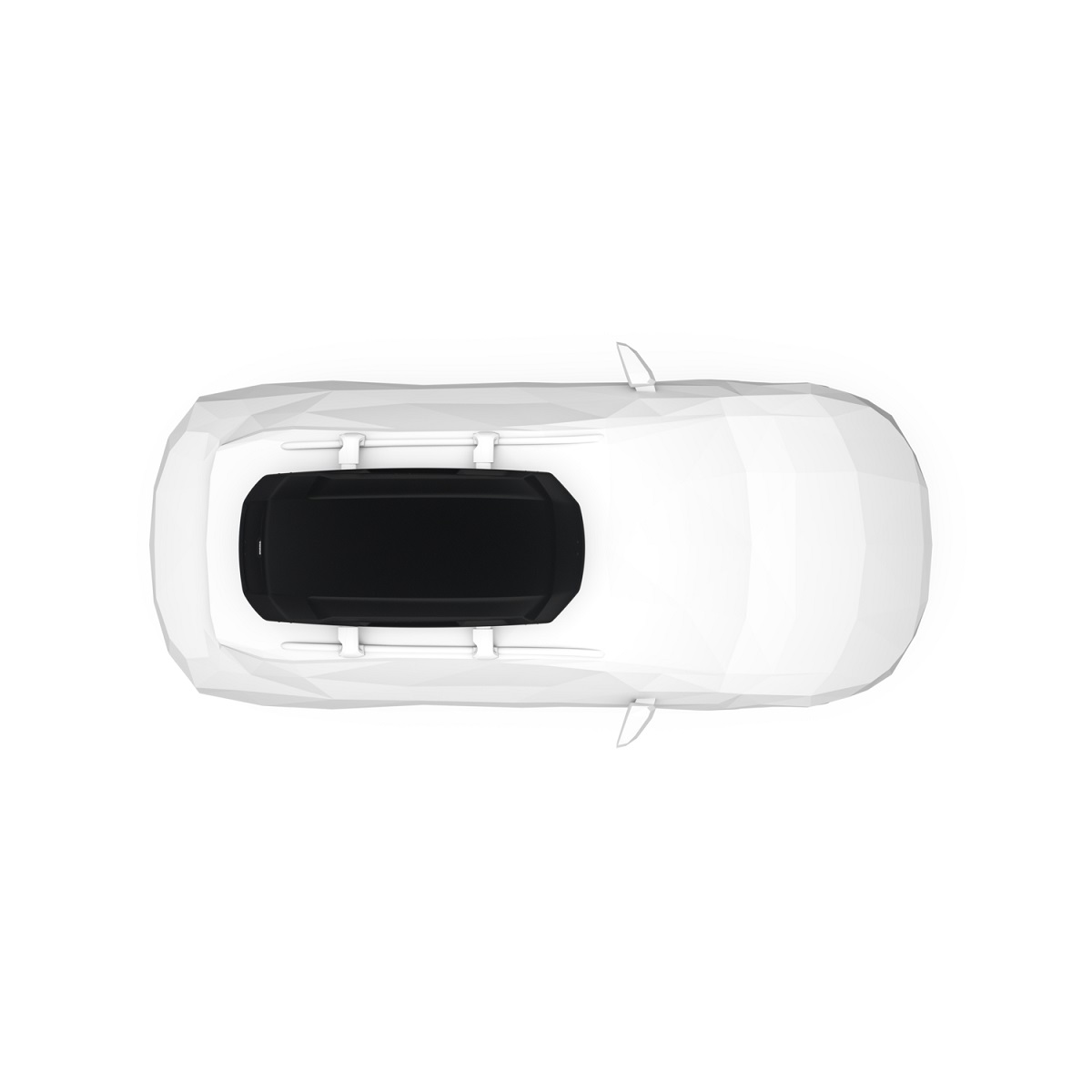 Thule Force 3 M (200) crna mat krovna kutija