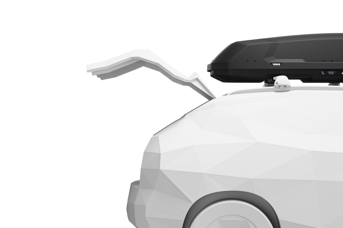 Thule Force 3 S (100) crna mat krovna kutija