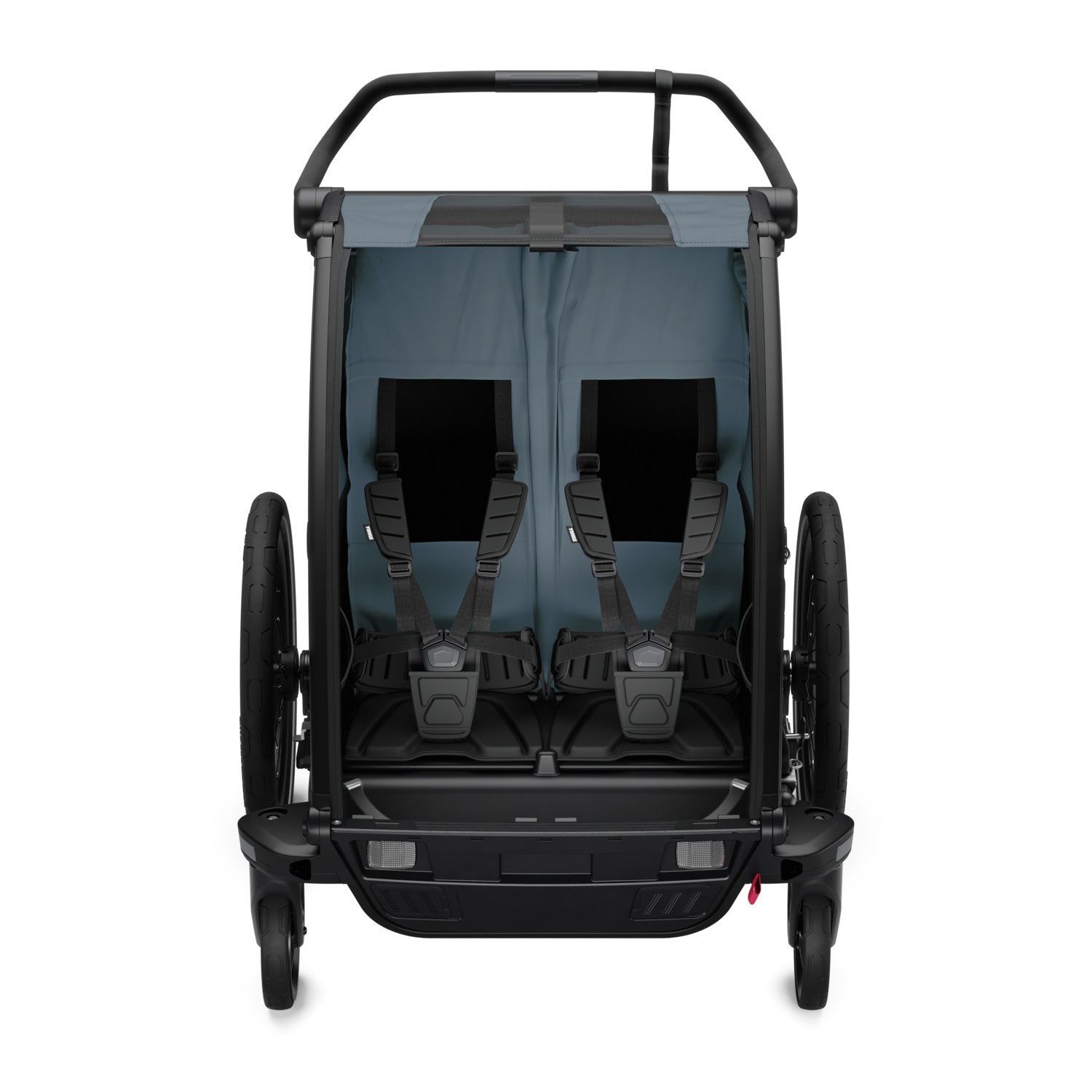 Thule Chariot Cab prikolica za bicikl s dva sjedala multisport tamno sive boje