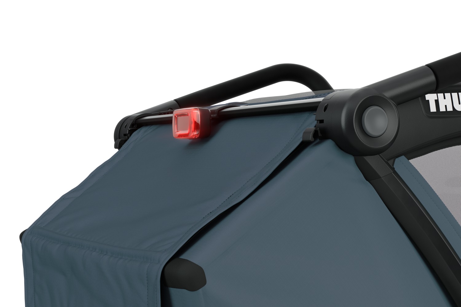 Thule Chariot Cab prikolica za bicikl s dva sjedala multisport tamno sive boje