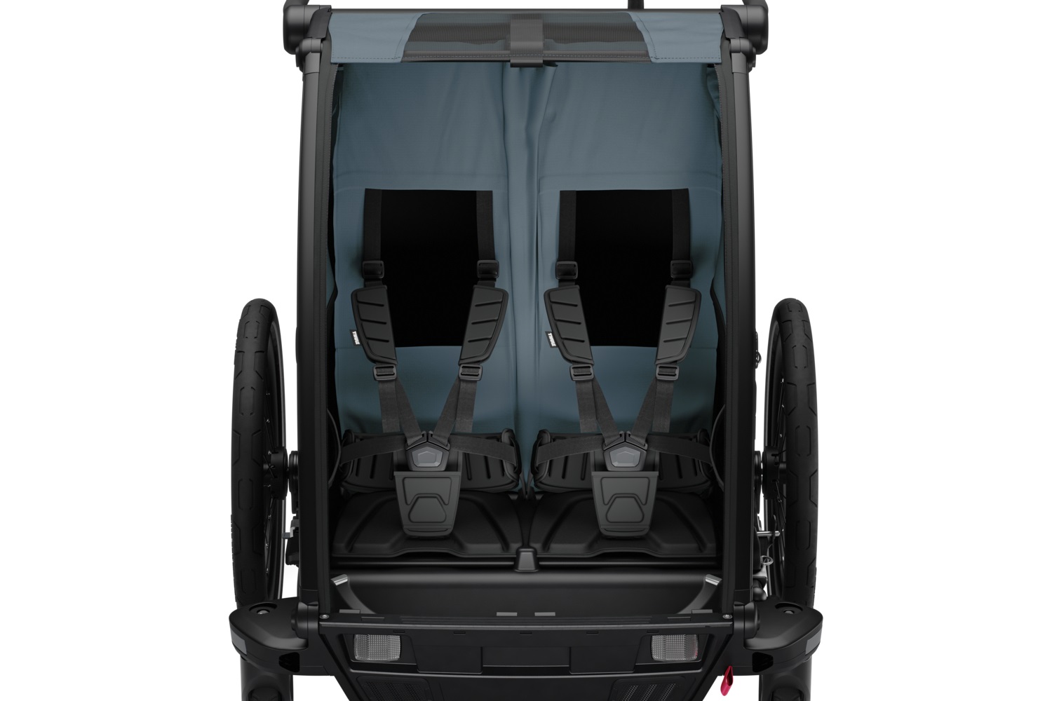 Thule Chariot Cab prikolica za bicikl s dva sjedala multisport tamno sive boje