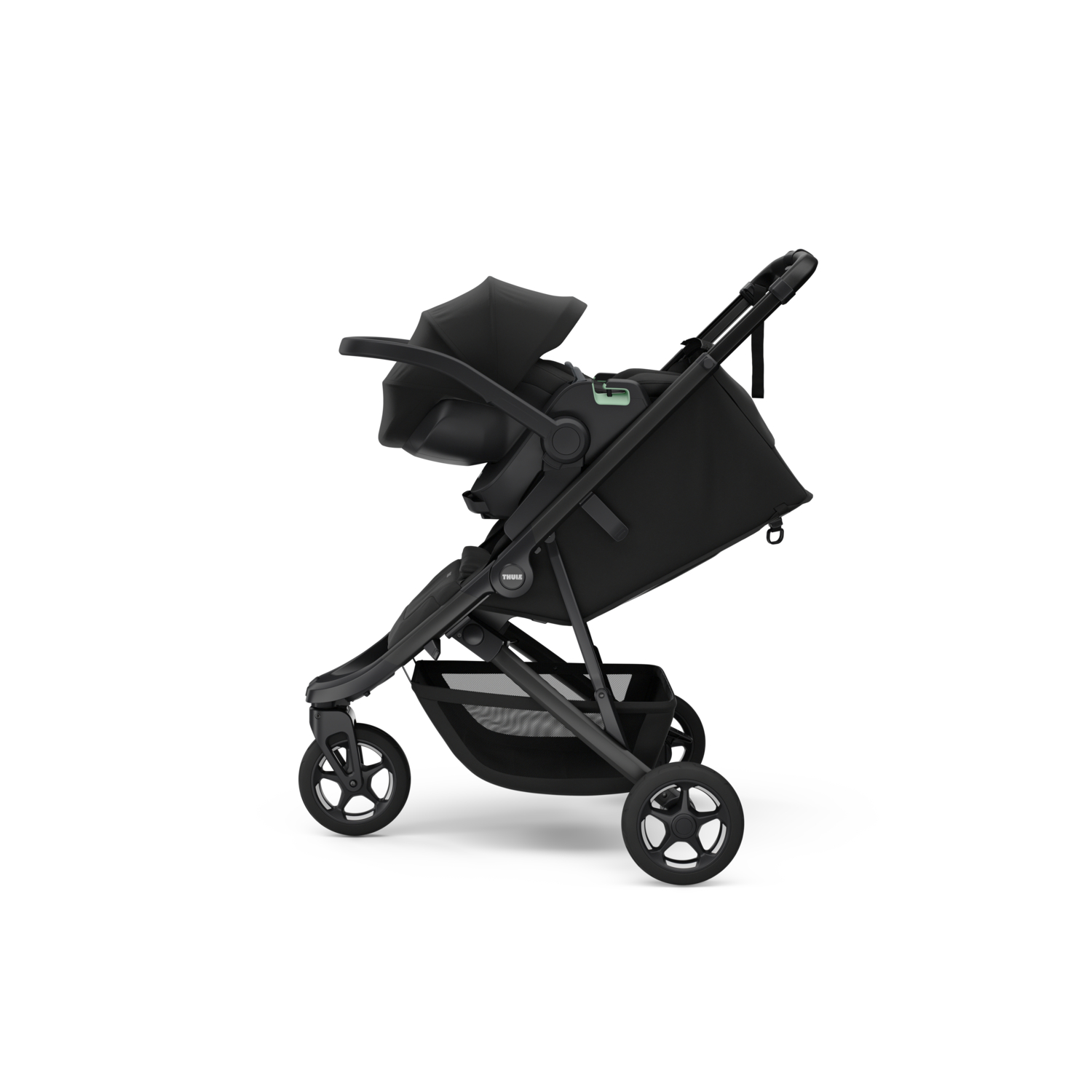 Thule Spring 2 kompaktna svestrana kolica crna