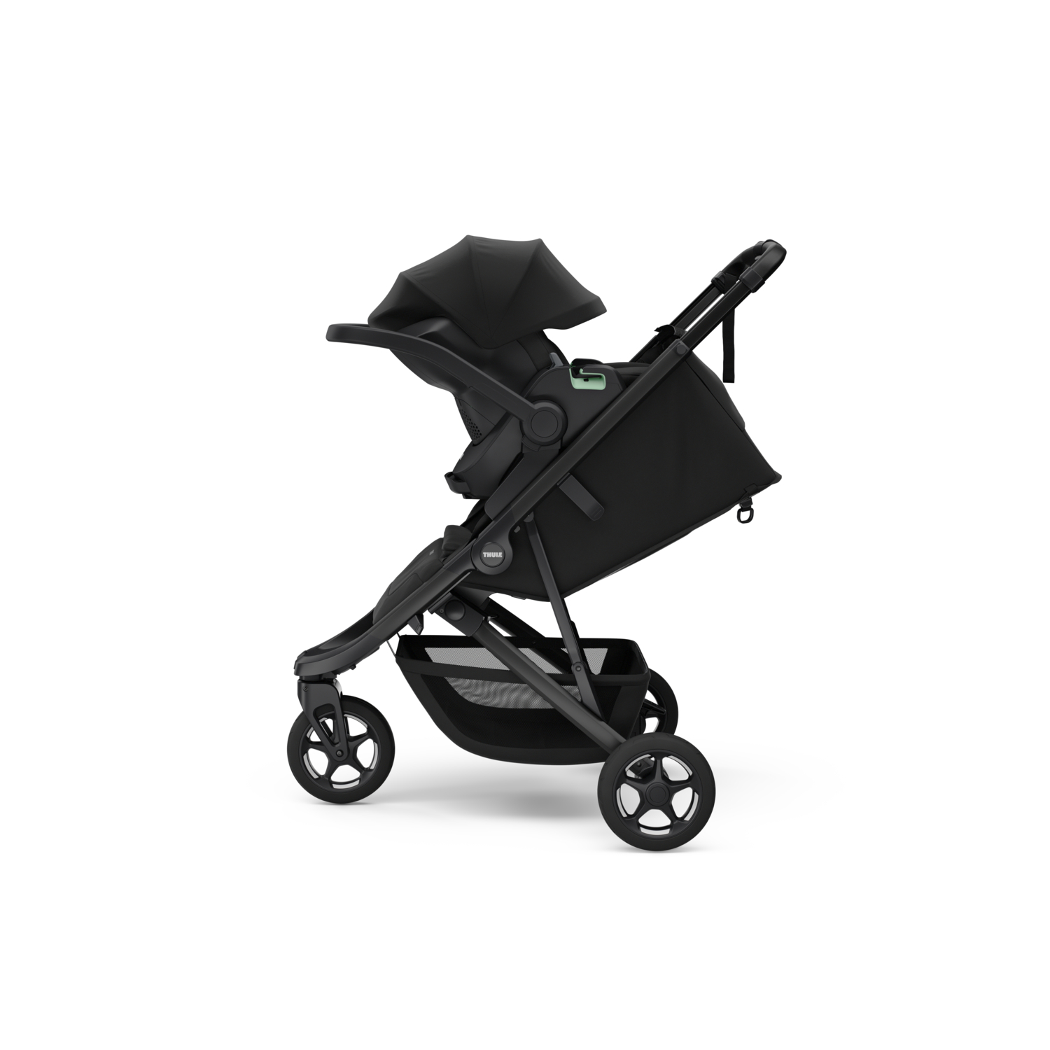 Thule Spring 2 kompaktna svestrana kolica crna