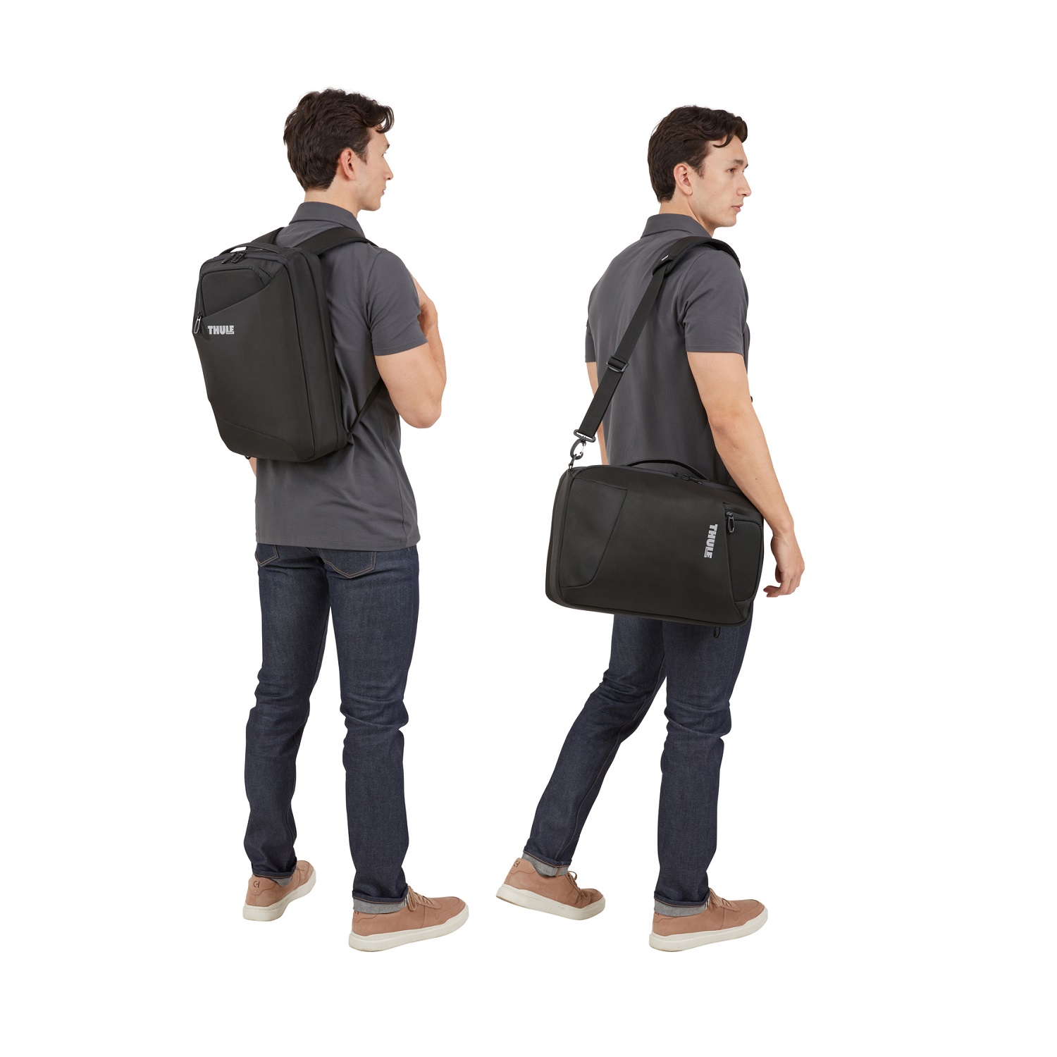 Thule Accent promjenjiv ruksak 17L crne boje