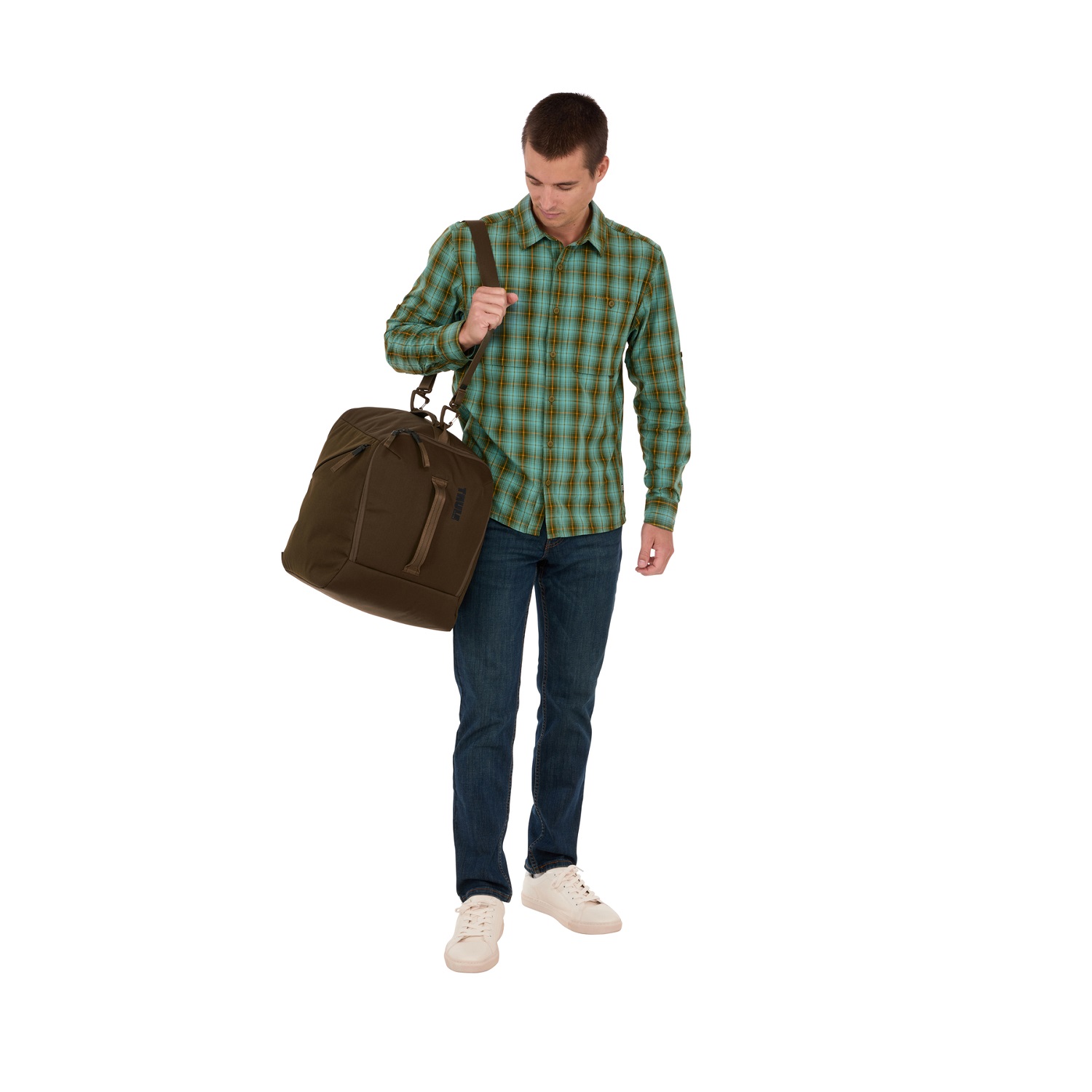 Thule RoundTrip torba za pancerice za skije i čizme za snowboard 35 L - smeđa