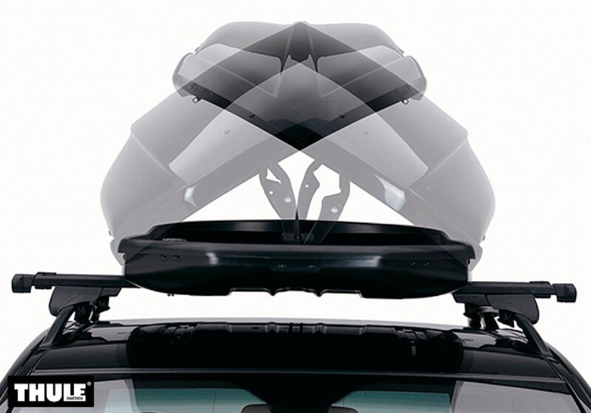 Thule Pacific M (200) sjana crna krovna kutija
