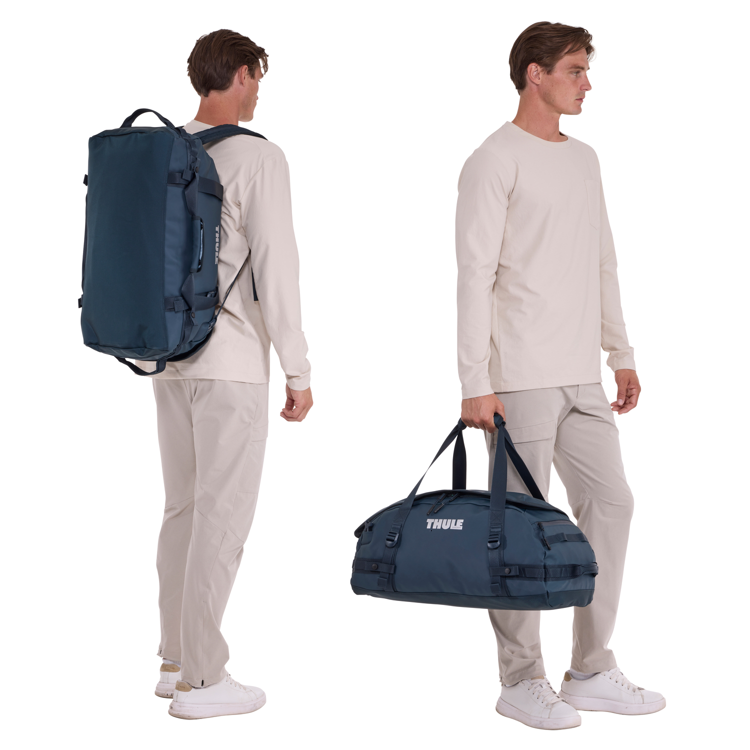 Sportska/putna torba i ruksak 2u1 Thule Chasm 40 L - plava