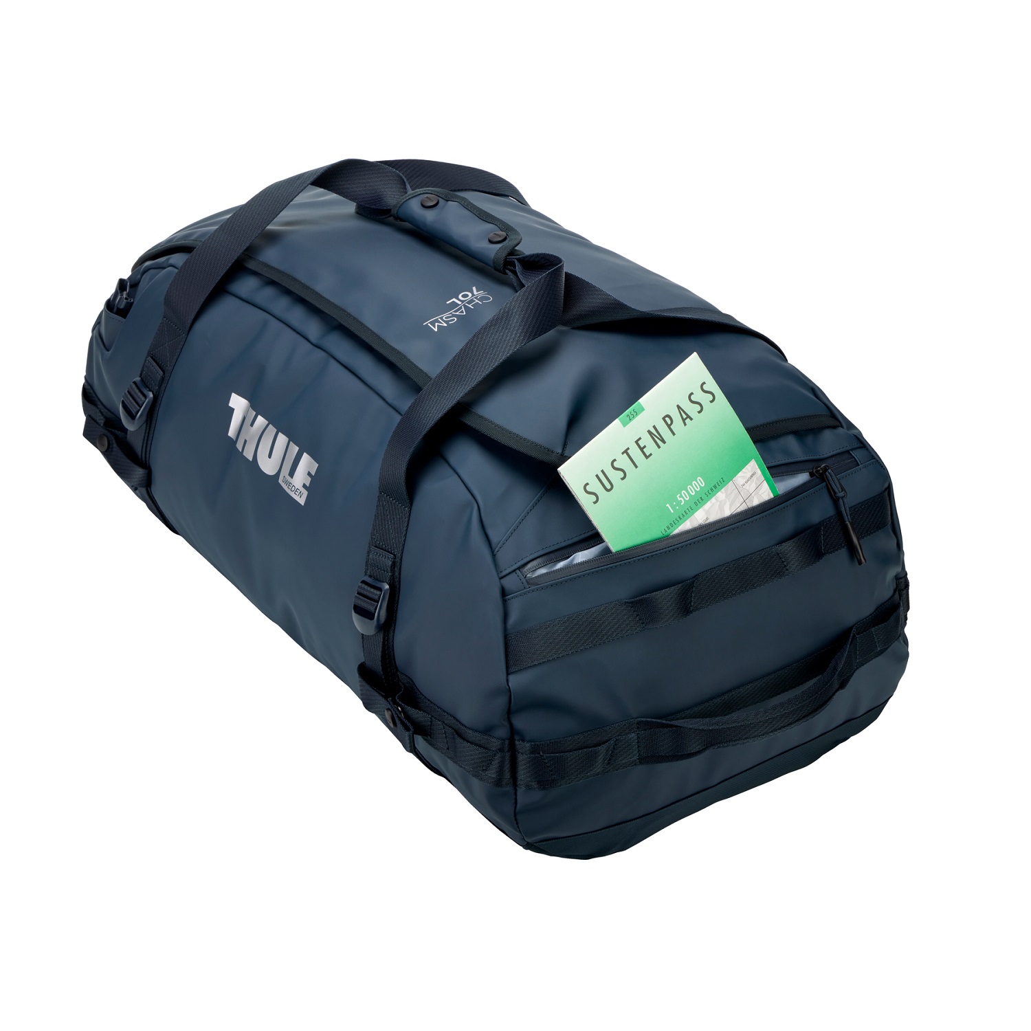 Sportska/putna torba i ruksak 2u1 Thule Chasm 70 L - plava