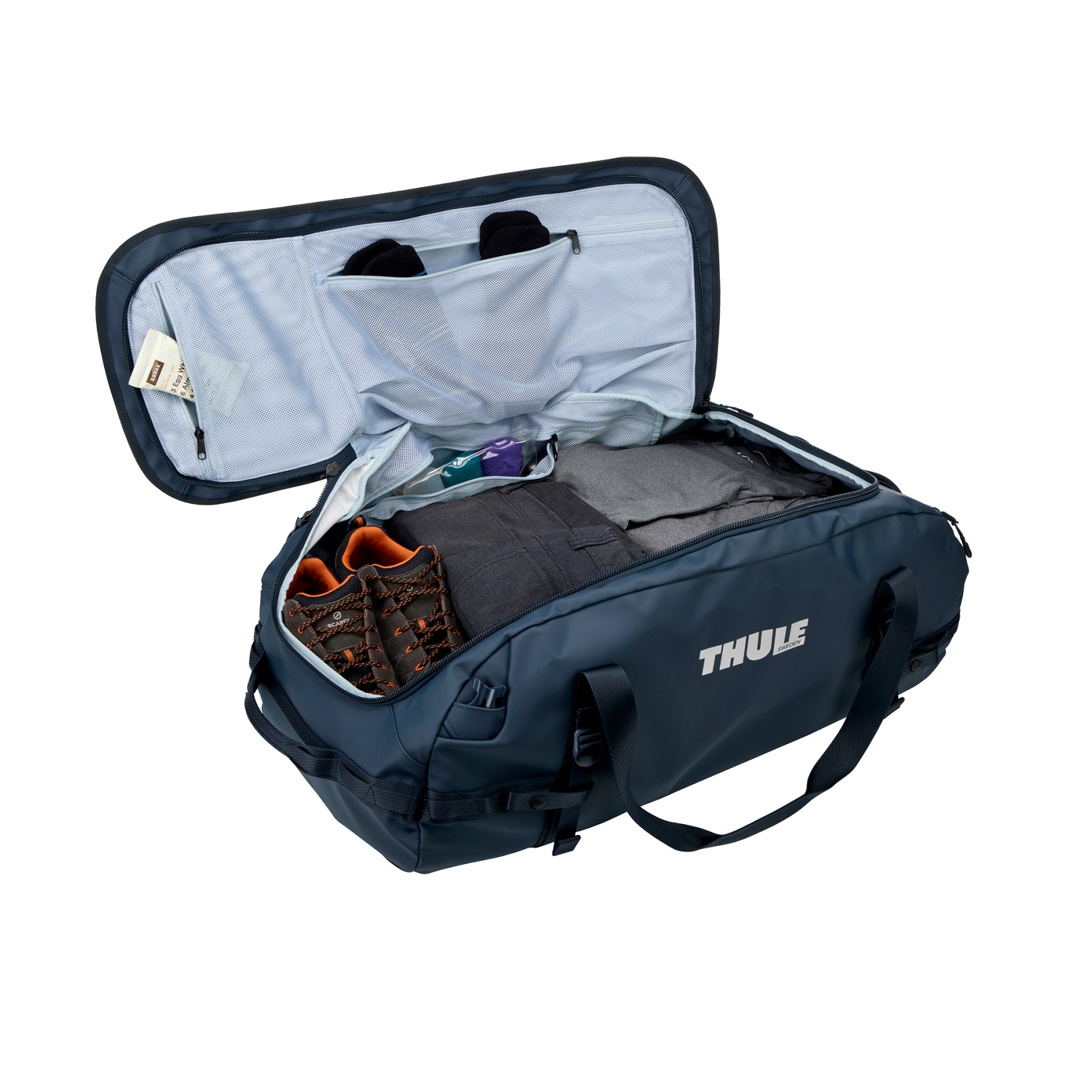 Sportska/putna torba i ruksak 2u1 Thule Chasm 90 L - plava