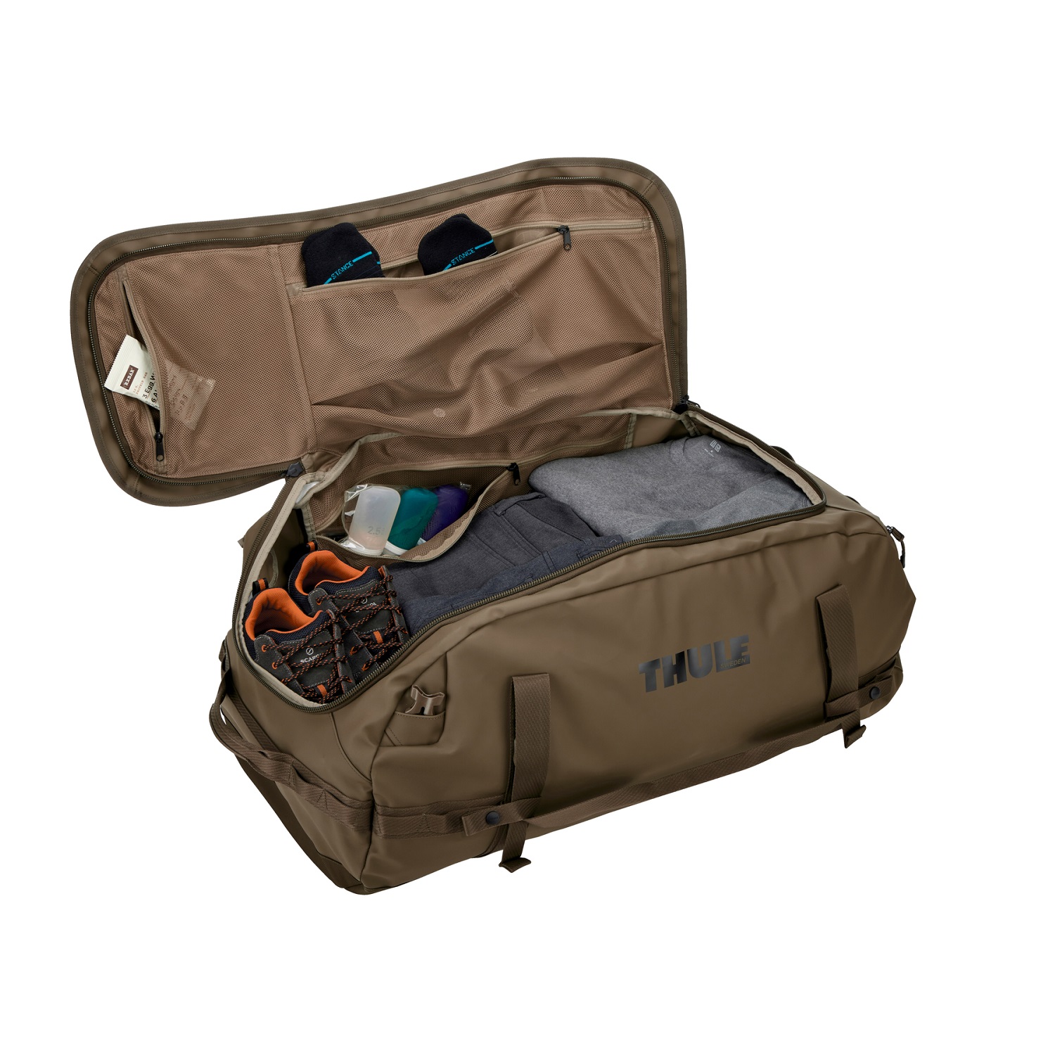 Sportska/putna torba i ruksak 2u1 Thule Chasm 90 L - smeđa