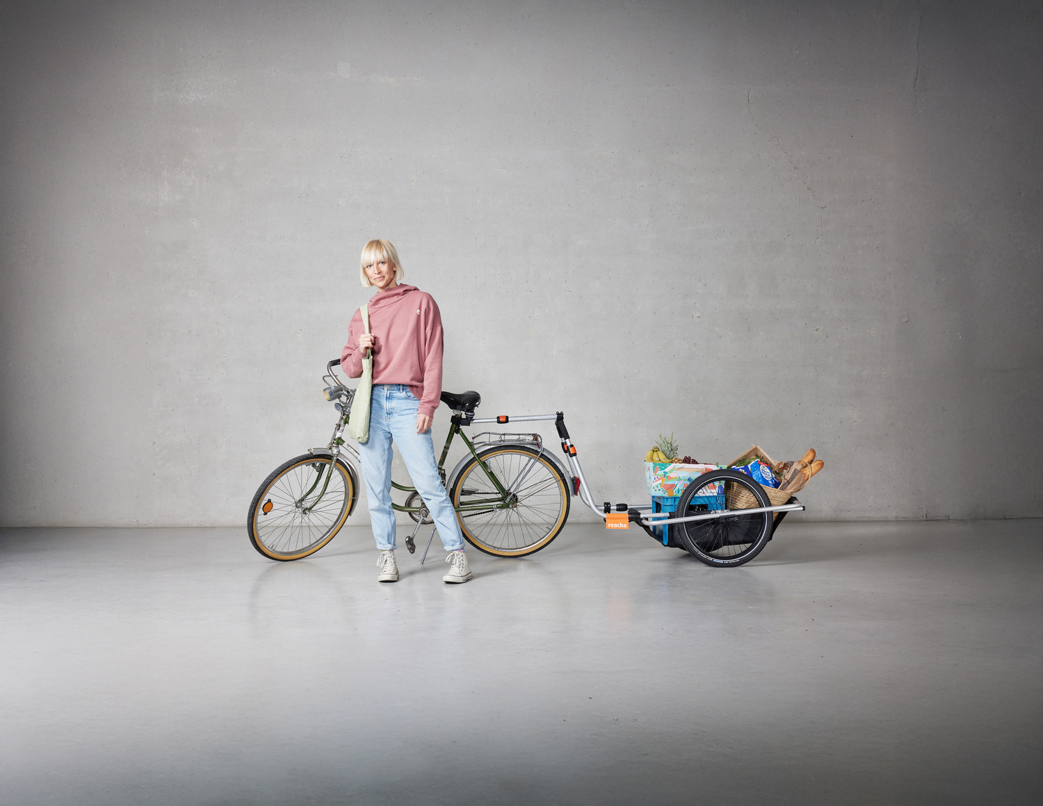 Reacha Sport prikolica za bicikl za sportsku opremu