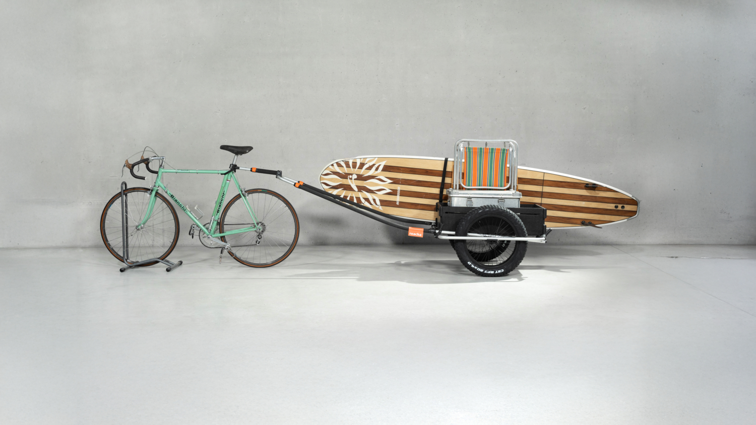 Reacha Sport prikolica za bicikl za sportsku opremu