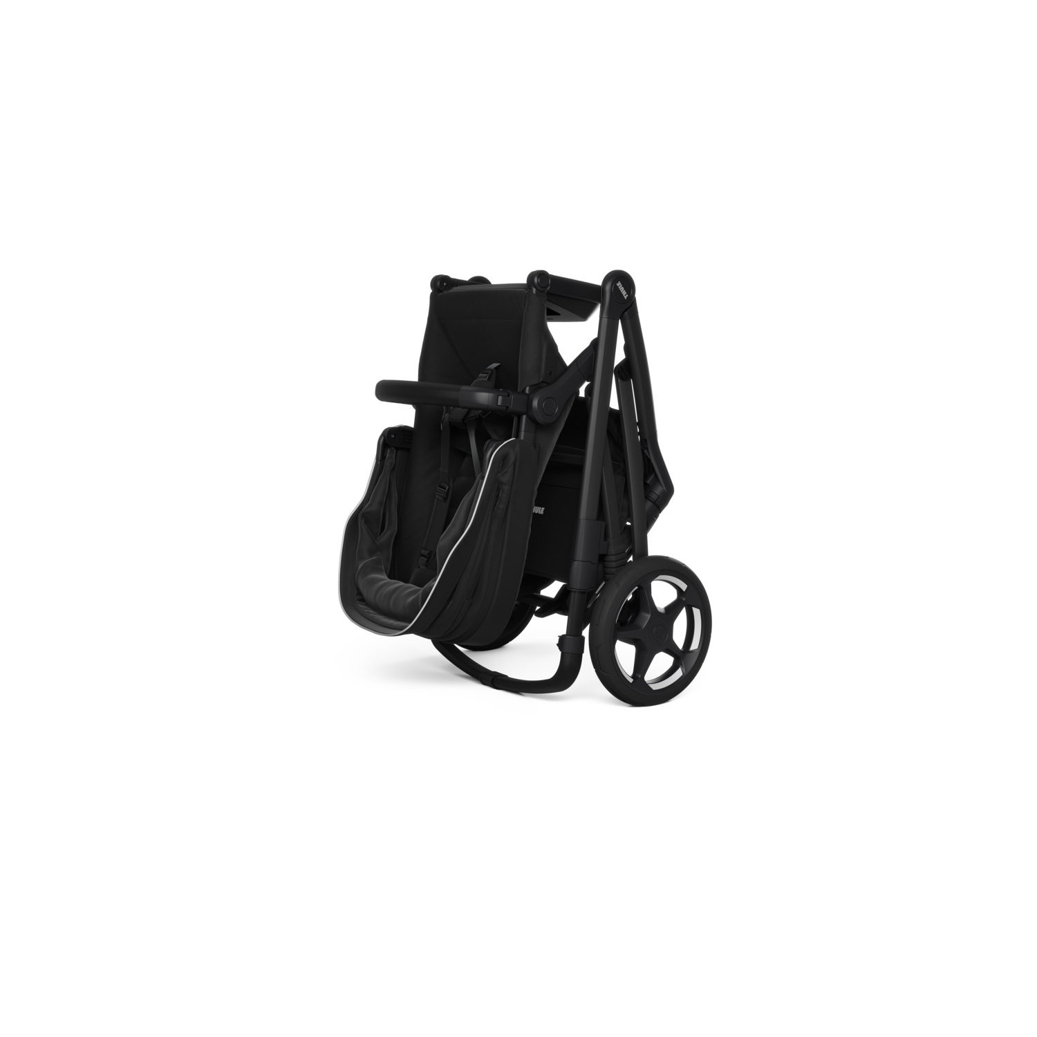 Thule Sleek 2 konvertibilna dječja kolica semđa na crno