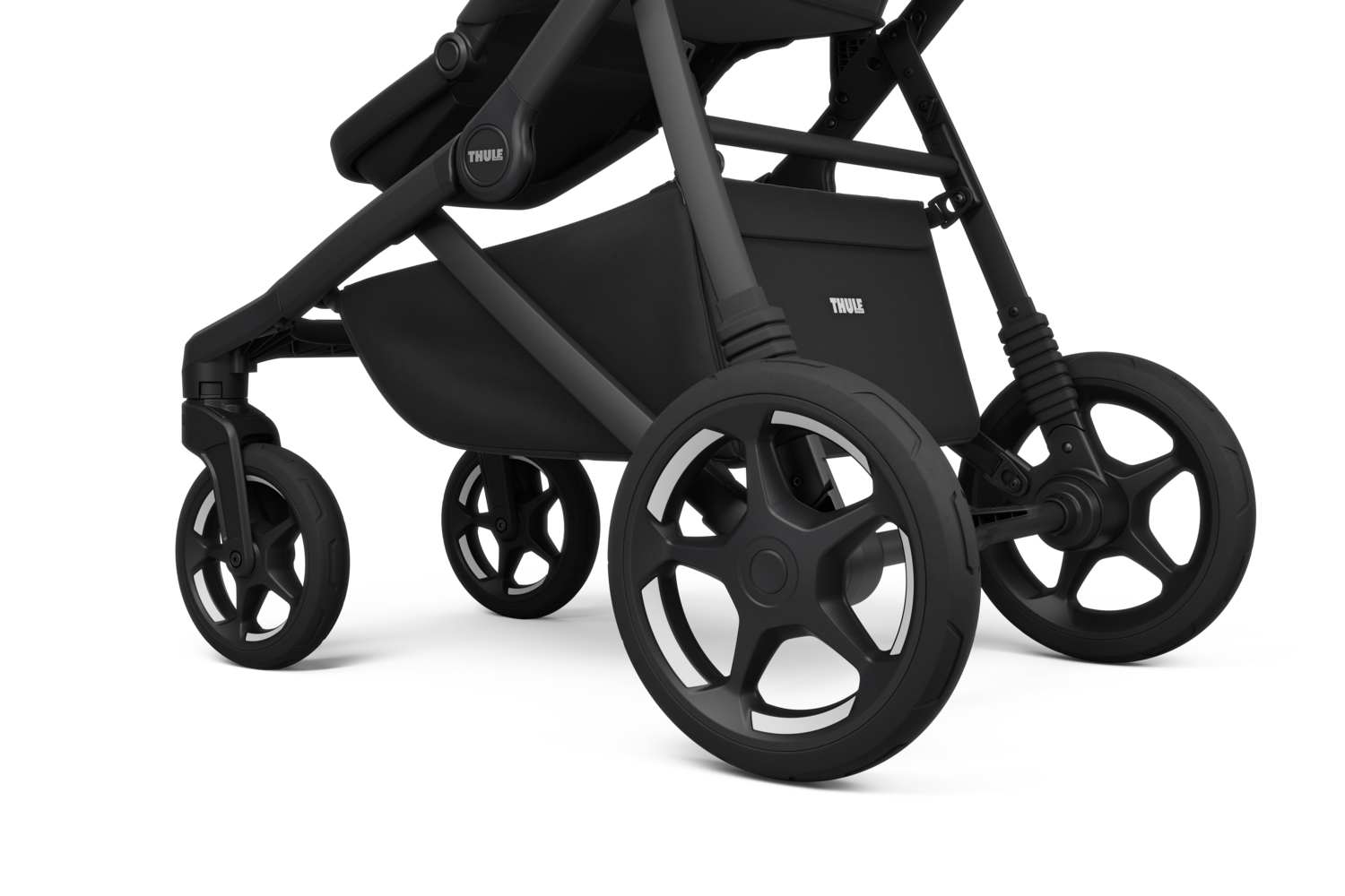 Thule Sleek 2 konvertibilna dječja kolica semđa na crno