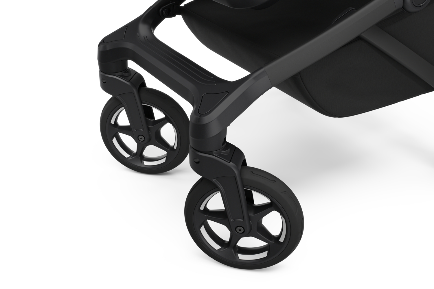 Thule Sleek 2 konvertibilna dječja kolica crno na crno