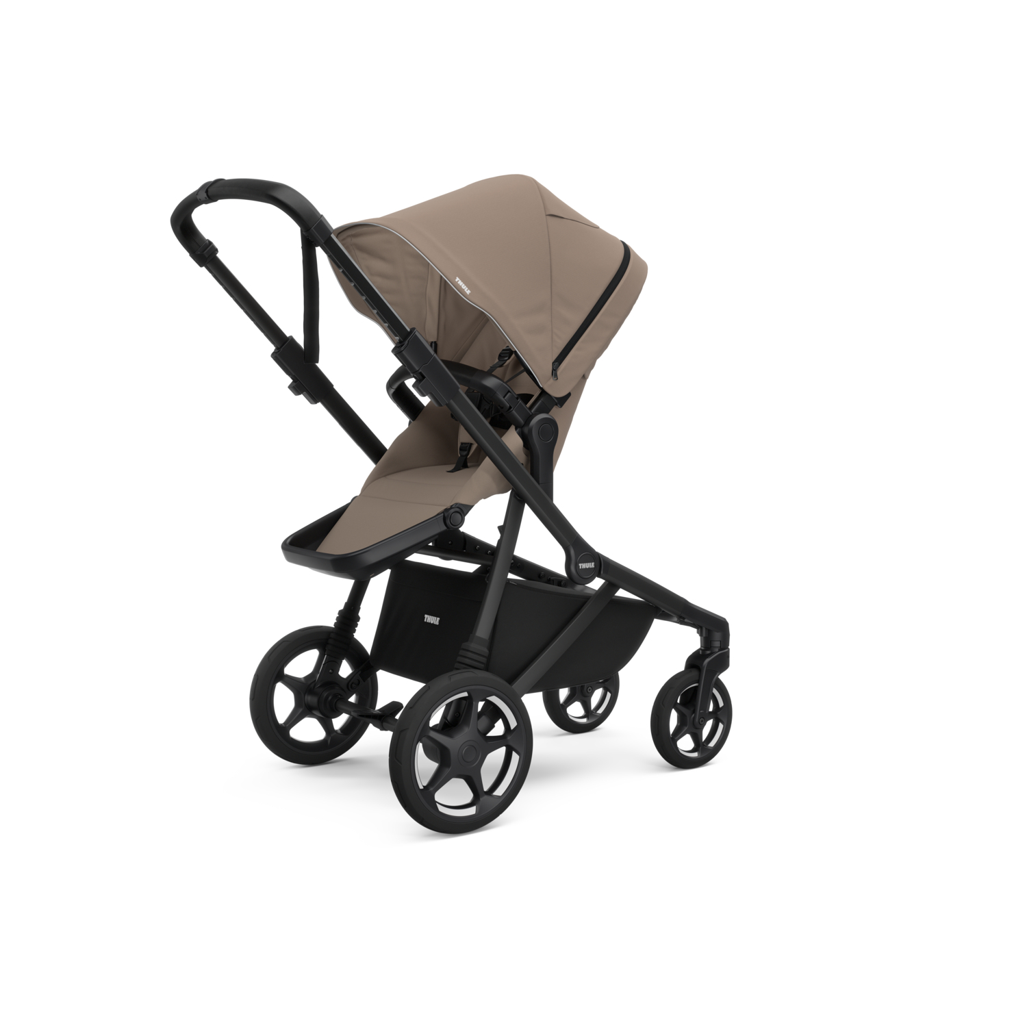 Thule Sleek 2 konvertibilna dječja kolica semđa na crno