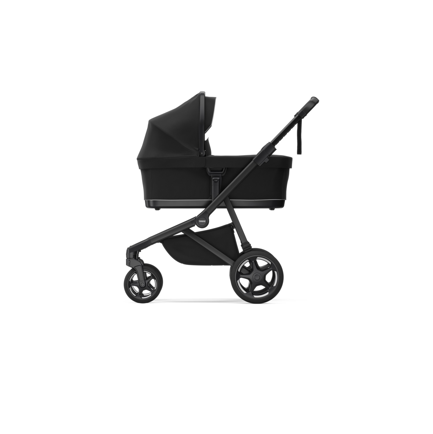 Thule Sleek 2 konvertibilna dječja kolica crno na crno