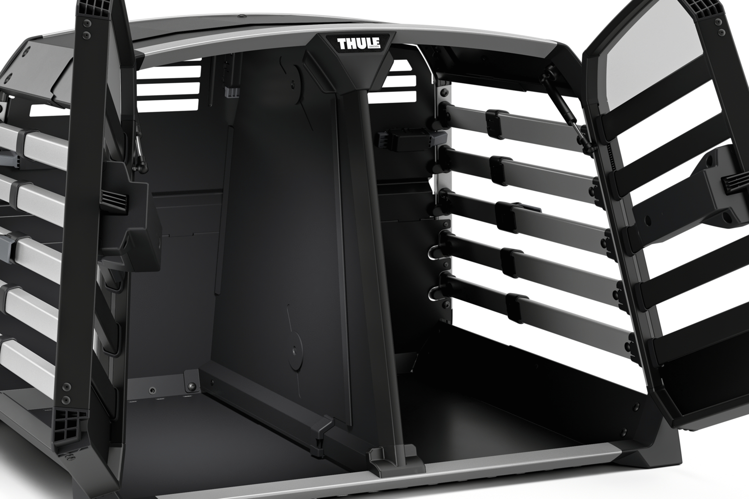 Thule Allax double L compact dvostruka kutija za pse za auto