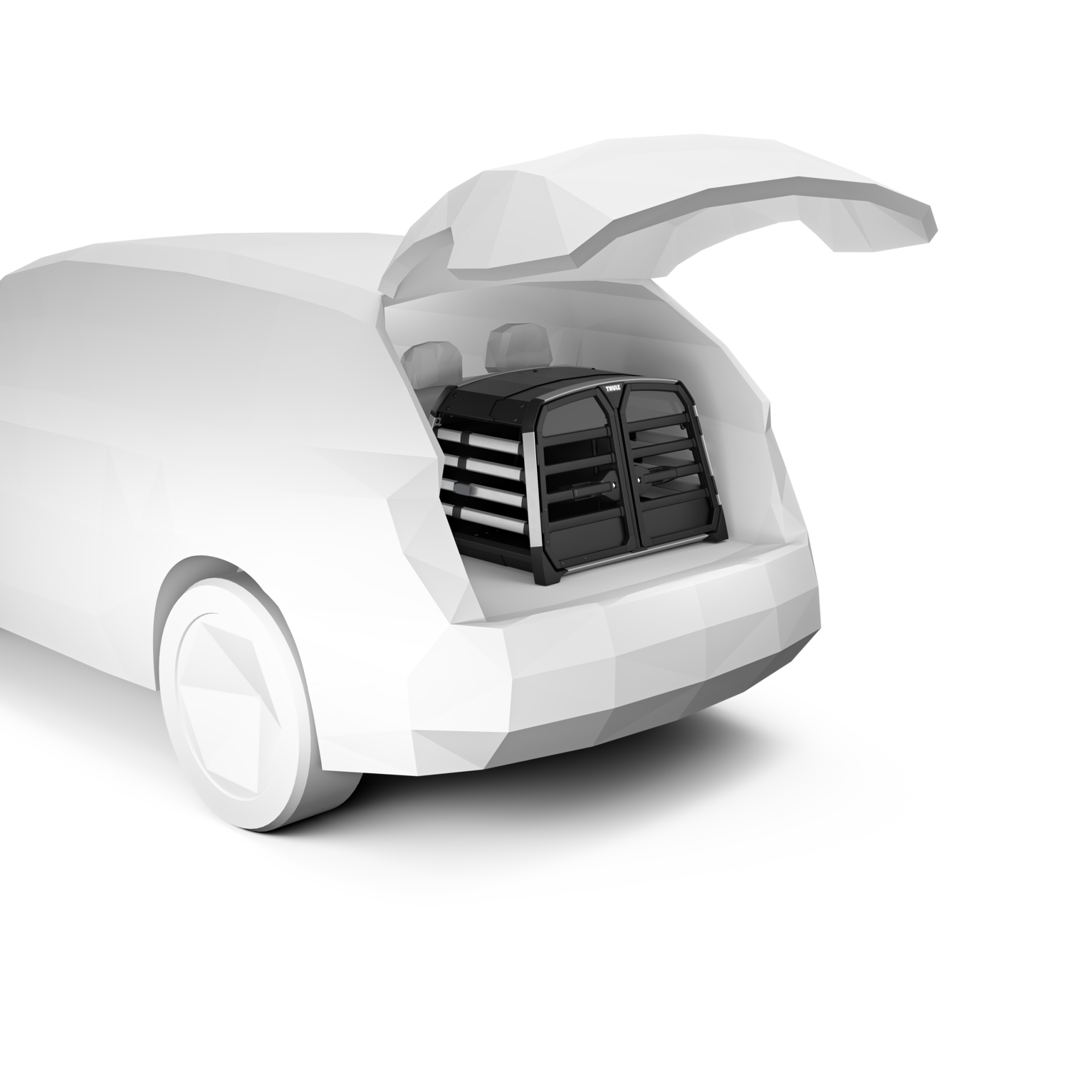 Thule Allax double S dvostruka kutija za pse za auto