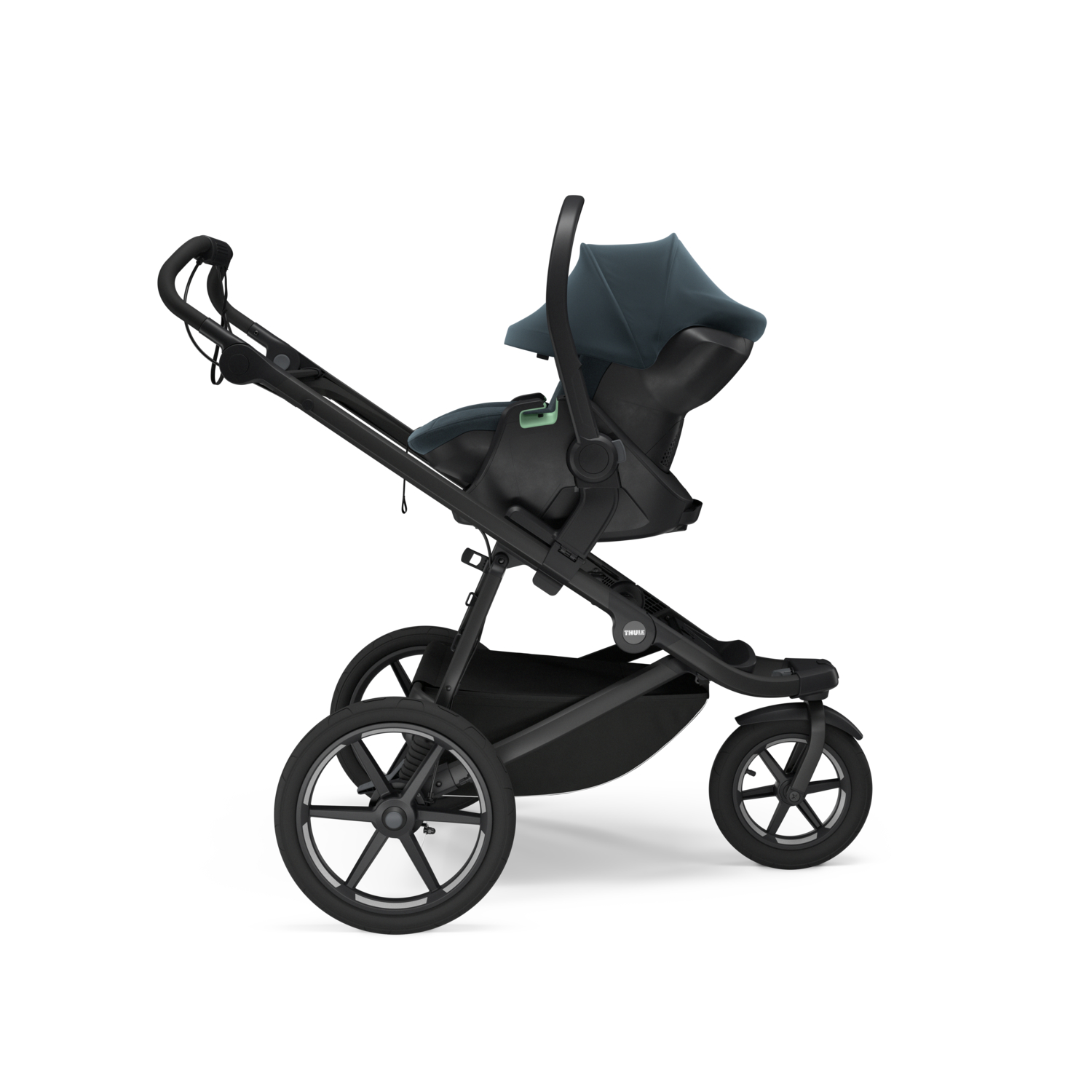 Thule Urban Glide 3 svestrana dječja kolica (3 kotača) siva NOVO