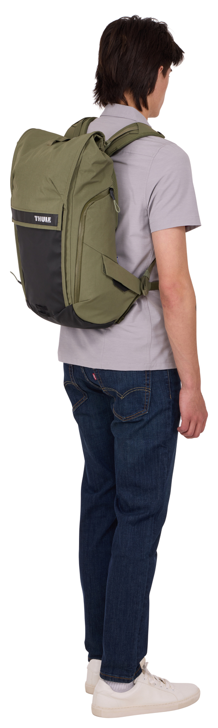 Thule Paramount biciklistički ruksak za kraće vožnje biciklom 20L zelene boje